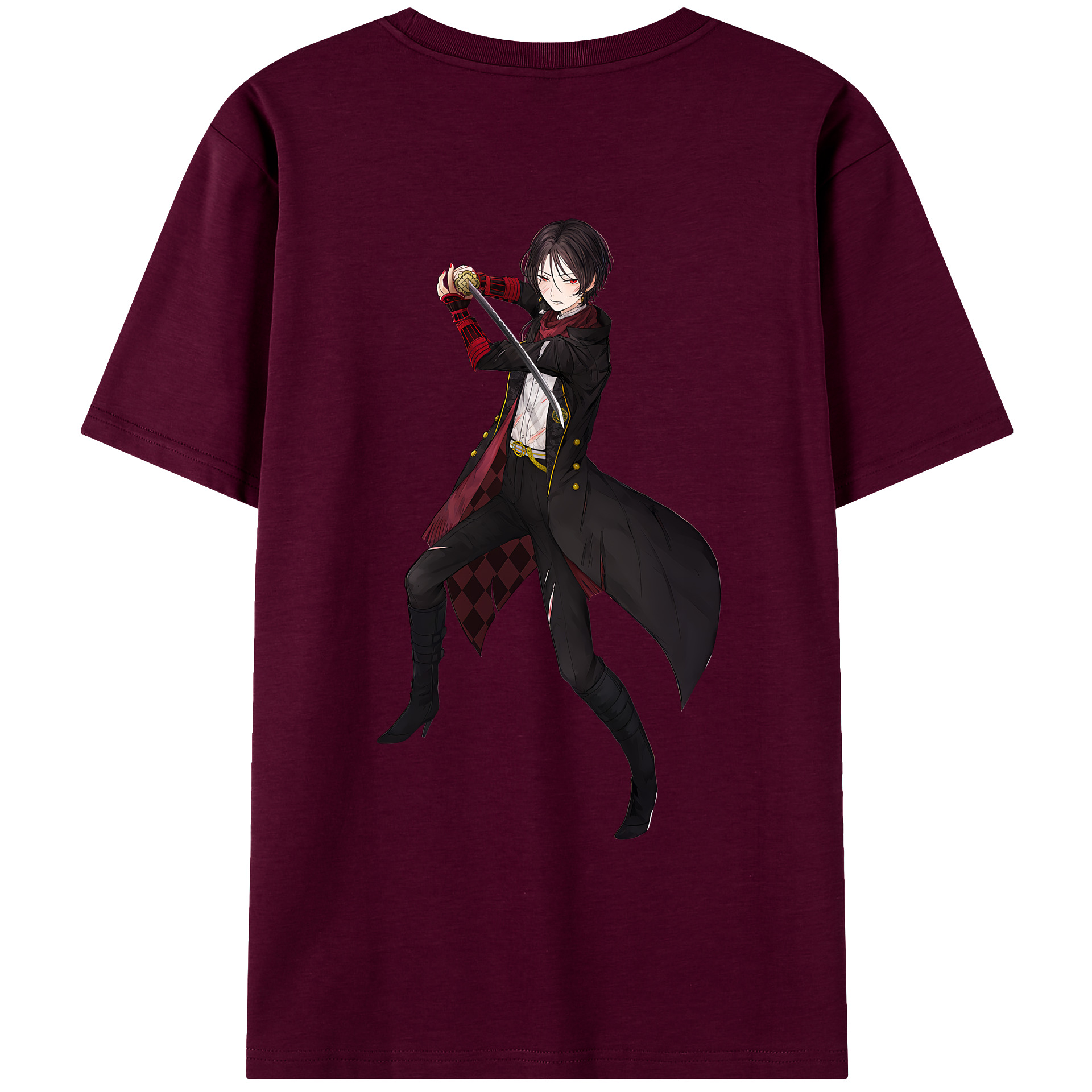 （画像用） 刀剣乱舞 Touken Ranbu レディース半袖Tシャツ(バックプリント)